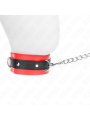 Kink - Collare Con Cintura 65 Cm Con Cinturino Rosso 54 X 45 Cm - KINK COLLAR & GAG - Collari e Guinzagli | erosidea.com