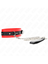 Kink - Collare Con Cintura 65 Cm Con Cinturino Rosso 54 X 45 Cm - KINK COLLAR & GAG - Collari e Guinzagli | erosidea.com