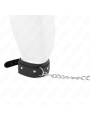 Kink - Collana Con Guinzaglio 65 Cm 1 Anello Regolabile 38-49 Cm X 5 Cm - KINK COLLAR & GAG - Collari e Guinzagli | erosidea.com