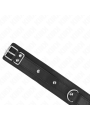Kink - Collana Con Guinzaglio 65 Cm 1 Anello Regolabile 38-49 Cm X 5 Cm - KINK COLLAR & GAG - Collari e Guinzagli | erosidea.com