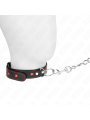 Kink - Collana Con Cinturino 65 Cm Dettagli Cuore 525 X 25 Cm - KINK COLLAR & GAG - Bondage | erosidea.com