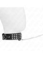 Kink - Collana Con Cinturino 65 Cm Con Lucidi Regolabile 37-42 Cm X 53 Cm - KINK COLLAR & GAG - Bondage | erosidea.com