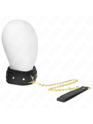 Kink - Collana Con Cinturino In Similpelle Spugna Modello 1 Regolabile 37-54 Cm X 3 Cm - KINK COLLAR & GAG - Bondage | erosidea.com