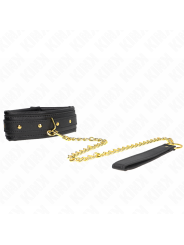 Kink - Collana Con Cinturino In Similpelle Spugna Modello 1 Regolabile 37-54 Cm X 3 Cm - KINK COLLAR & GAG - Bondage | erosidea.com