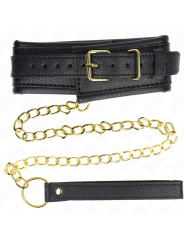 Kink - Collana Con Cinturino In Similpelle Spugna Modello 1 Regolabile 37-54 Cm X 3 Cm - KINK COLLAR & GAG - Bondage | erosidea.com