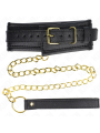 Kink - Collana Con Cinturino In Similpelle Spugna Modello 1 Regolabile 37-54 Cm X 3 Cm - KINK COLLAR & GAG - Bondage | erosidea.com