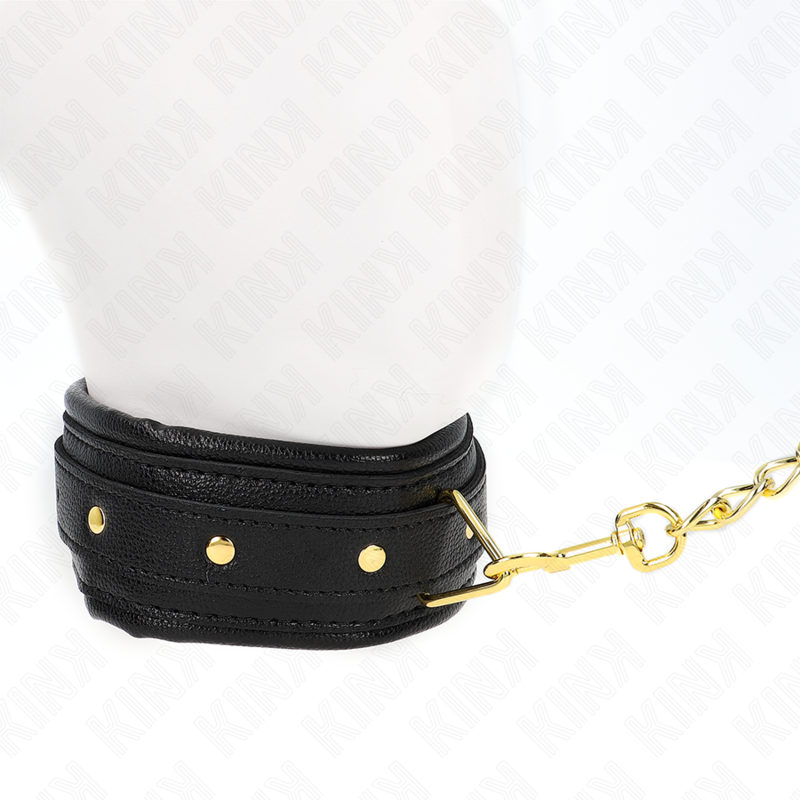 Kink - Collana Con Cinturino In Similpelle Spugna Modello 1 Regolabile 37-54 Cm X 3 Cm - KINK COLLAR & GAG - Bondage | erosidea.com