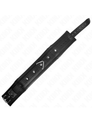 Kink - Collana Con Cinturino In Similpelle Spugna Modello 1 Regolabile 37-54 Cm X 3 Cm - KINK COLLAR & GAG - Bondage | erosidea.com