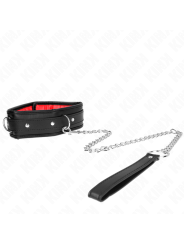 Kink - Collana Con Cinturino In Similpelle Spugna Modello 3 Regolabile 37-54 Cm X 3 Cm - KINK COLLAR & GAG - Bondage | erosidea.com