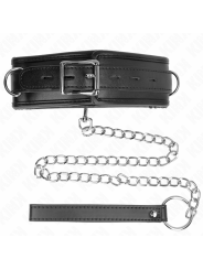 Kink - Collana Con Cinturino In Similpelle Spugna Modello 3 Regolabile 37-54 Cm X 3 Cm - KINK COLLAR & GAG - Bondage | erosidea.com