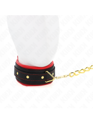 Kink - Collare Con Guinzaglio In Tessuto Tinto Regolabile 33-48 Cm X 57 Cm - KINK COLLAR & GAG - Collari e Guinzagli | erosidea.com