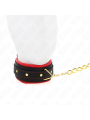 Kink - Collare Con Guinzaglio In Tessuto Tinto Regolabile 33-48 Cm X 57 Cm - KINK COLLAR & GAG - Collari e Guinzagli | erosidea.com