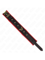 Kink - Collare Con Guinzaglio In Tessuto Tinto Regolabile 33-48 Cm X 57 Cm - KINK COLLAR & GAG - Collari e Guinzagli | erosidea.com