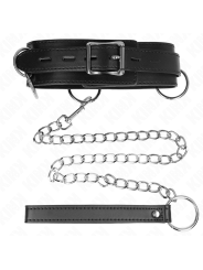 Kink - Collana Schiavit™ 3 Anelli Con Cinturino 80 Cm 53 X 5 Cm - KINK COLLAR & GAG - Bondage | erosidea.com