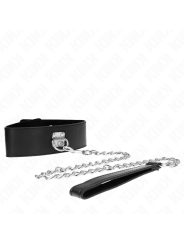 Kink - Collare Modello Base Con Guinzaglio 65 Cm Modello 0 - KINK COLLAR & GAG - Collari e Guinzagli | erosidea.com
