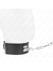 Kink - Collare Modello Base Con Guinzaglio 65 Cm Modello 0 - KINK COLLAR & GAG - Collari e Guinzagli | erosidea.com