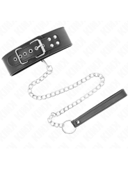 Kink - Collare Modello Base Con Guinzaglio 65 Cm Modello 0 - KINK COLLAR & GAG - Collari e Guinzagli | erosidea.com