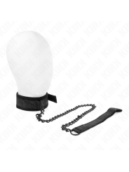 Kink - Collare Modello Base Con Guinzaglio 77 Cm Modello 5 Regolabile 34-54 Cm X 5 Cm - KINK COLLAR & GAG - Collari e Guinzagli | erosidea.com