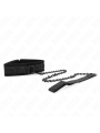 Kink - Collare Modello Base Con Guinzaglio 77 Cm Modello 5 Regolabile 34-54 Cm X 5 Cm - KINK COLLAR & GAG - Collari e Guinzagli | erosidea.com
