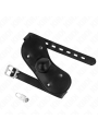 Kink - Maschera Bocca Ball Gag Con Serratura Regolabile 42-60 Cm - KINK COLLAR & GAG - Ball Gag e Bavagli | erosidea.com