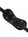 Kink - Maschera Bocca Ball Gag Con Serratura Regolabile 42-60 Cm - KINK COLLAR & GAG - Ball Gag e Bavagli | erosidea.com