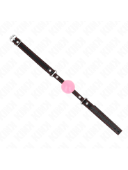 Kink - Palla Oro Rosa 4 Cm Gag 60 X 2 Cm - KINK COLLAR & GAG - Ball Gag e Bavagli | erosidea.com