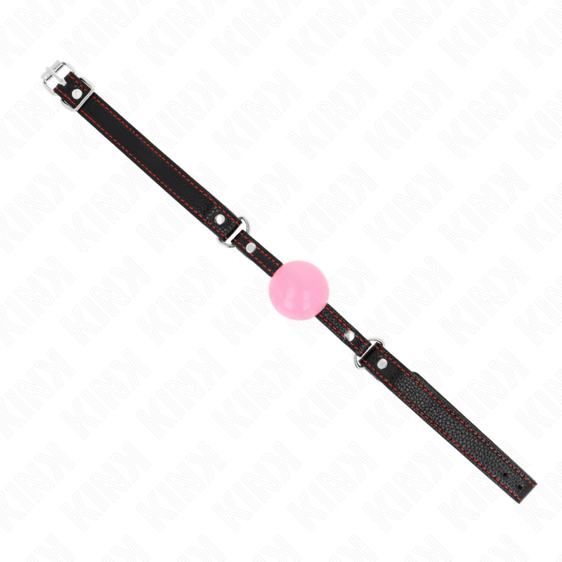 Kink - Palla Oro Rosa 4 Cm Gag 60 X 2 Cm - KINK COLLAR & GAG - Ball Gag e Bavagli | erosidea.com