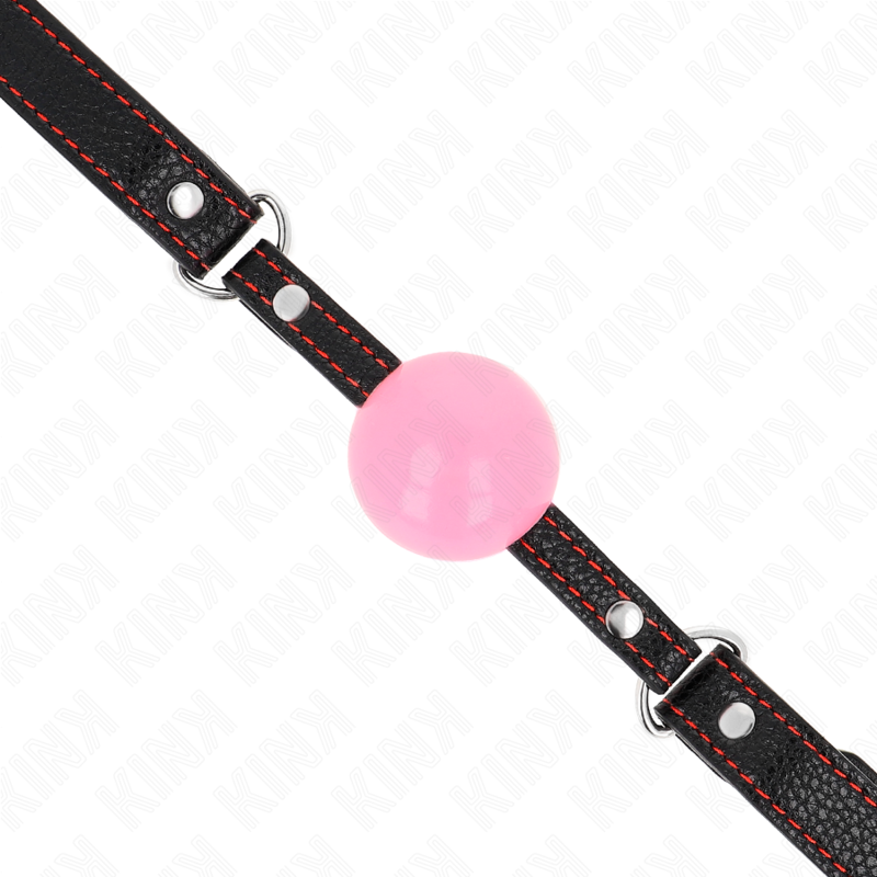Kink - Palla Oro Rosa 4 Cm Gag 60 X 2 Cm - KINK COLLAR & GAG - Ball Gag e Bavagli | erosidea.com