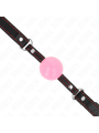 Kink - Palla Oro Rosa 4 Cm Gag 60 X 2 Cm - KINK COLLAR & GAG - Ball Gag e Bavagli | erosidea.com