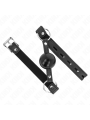 Kink - Balla In Tpe 4 Cm Con Serratura Nera 60 X 2 Cm - KINK COLLAR & GAG - Bondage | erosidea.com
