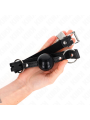 Kink - Balla In Tpe 4 Cm Con Serratura Nera 60 X 2 Cm - KINK COLLAR & GAG - Bondage | erosidea.com