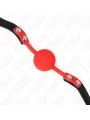 Kink - Palla In Silicone Rossa 4 Cm Gag 60 X 2 Cm - KINK COLLAR & GAG - Ball Gag e Bavagli | erosidea.com
