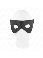 Kink - Maschera Per Occhi 3 Rivetti 24 X 9 Cm - KINK MASKED ALLURE - Maschere e Cappucci | erosidea.com