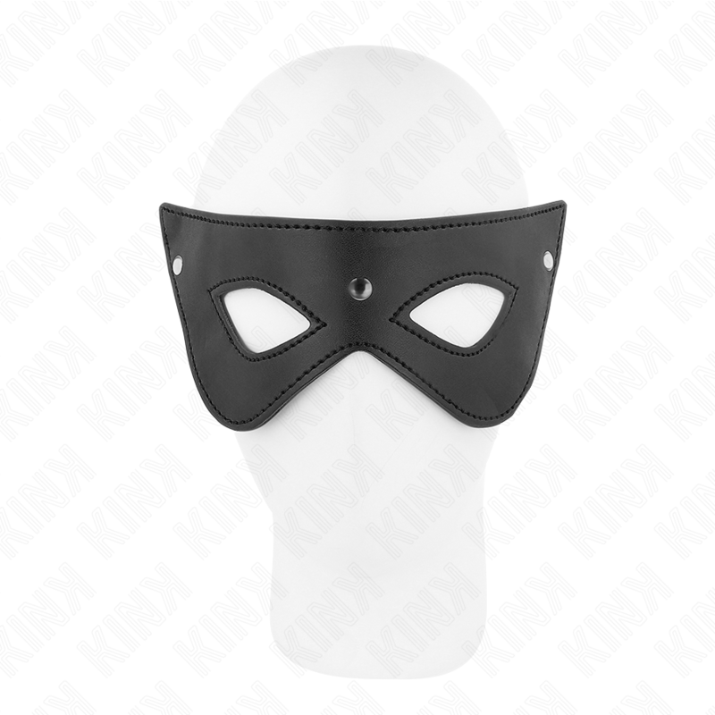 Kink - Maschera Per Occhi 3 Rivetti 24 X 9 Cm - KINK MASKED ALLURE - Maschere e Cappucci | erosidea.com