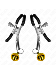 Kink - Pinza Per Capezzolo A Campana Singola Oro 6 Cm - KINK NIPPLE GRIP - Bondage | erosidea.com