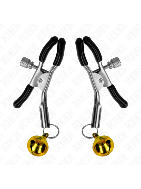 Kink - Pinza Per Capezzolo A Campana Singola Oro 6 Cm - KINK NIPPLE GRIP - Bondage | erosidea.com