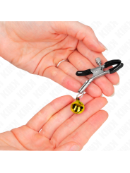 Kink - Pinza Per Capezzolo A Campana Singola Oro 6 Cm - KINK NIPPLE GRIP - Bondage | erosidea.com