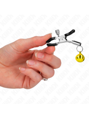 Kink - Pinza Per Capezzolo A Campana Singola Oro 6 Cm - KINK NIPPLE GRIP - Bondage | erosidea.com