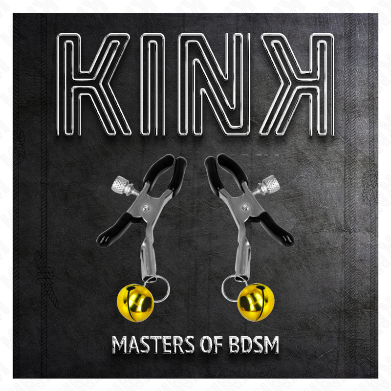 Kink - Pinza Per Capezzolo A Campana Singola Oro 6 Cm - KINK NIPPLE GRIP - Bondage | erosidea.com