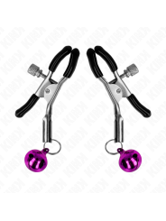 Kink - Pinza Per Capezza Singola Viola 6 Cm - KINK NIPPLE GRIP - Bondage | erosidea.com