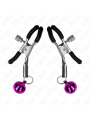 Kink - Pinza Per Capezza Singola Viola 6 Cm - KINK NIPPLE GRIP - Bondage | erosidea.com