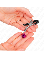 Kink - Pinza Per Capezza Singola Viola 6 Cm - KINK NIPPLE GRIP - Bondage | erosidea.com