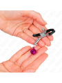 Kink - Pinza Per Capezza Singola Viola 6 Cm - KINK NIPPLE GRIP - Bondage | erosidea.com