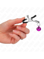 Kink - Pinza Per Capezza Singola Viola 6 Cm - KINK NIPPLE GRIP - Bondage | erosidea.com