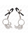 Kink - Morsetto Per Capezzolo O Ring E Catenella Argento 6 Cm - KINK NIPPLE GRIP - Bondage | erosidea.com