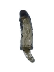 Guaina Estensione Pene Con Cinturino Per Testicoli 11.5 Cm - BAILE FOR HIM - Guaine e Prolunghe | erosidea.com