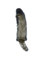 Guaina Estensione Pene Con Cinturino Per Testicoli 11.5 Cm - BAILE FOR HIM - Guaine e Prolunghe | erosidea.com