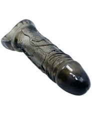 Guaina Estensione Pene Con Cinturino Per Testicoli 11.5 Cm - BAILE FOR HIM - Guaine e Prolunghe | erosidea.com