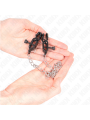 Kink Morsetti Per Capezzoli A Catena Piatta Argento 30 Cm - KINK NIPPLE GRIP - Pinzette Capezzoli | erosidea.com