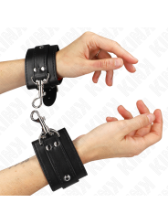 Kink - Resistenza Da Polso Per Dungeon Con Chiusura Nera Regolabile 21-28 Cm X 55 Cm - KINK WRIST RESTRAINT - Manette e Polsini | erosidea.com